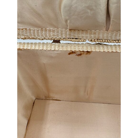 Vintage Wicker Style Sewing Notion and Tool Box - Picture 7 of 11